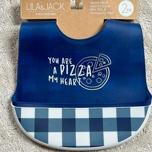 Lila & Jack Silicone Bibs